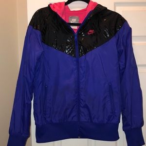 Vintage Nike Windbreaker Hooded Jacket